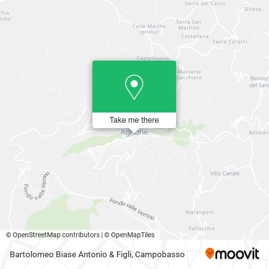 Bartolomeo Biase Antonio & Figli map