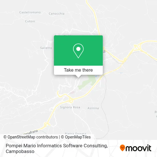 Pompei Mario Informatics Software Consulting map