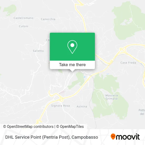 DHL Service Point (Pentria Post) map