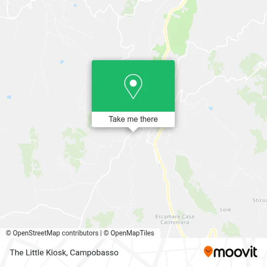 The Little Kiosk map