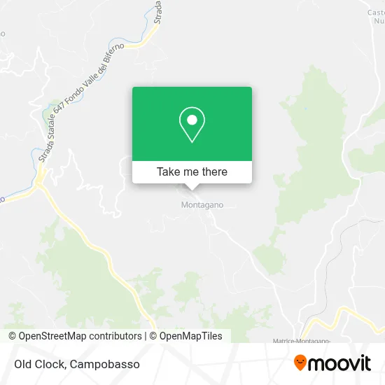 Old Clock map