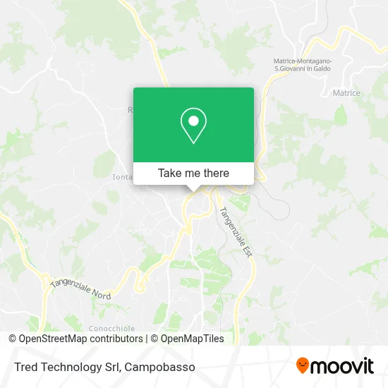 Tred Technology Srl map