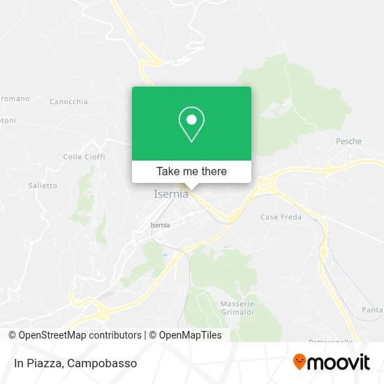 In Piazza map