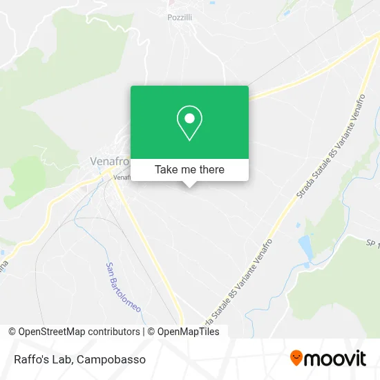 Raffo's Lab map