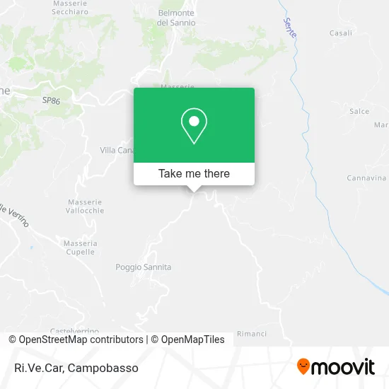 Ri.Ve.Car map