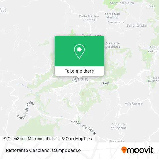 Ristorante Casciano map