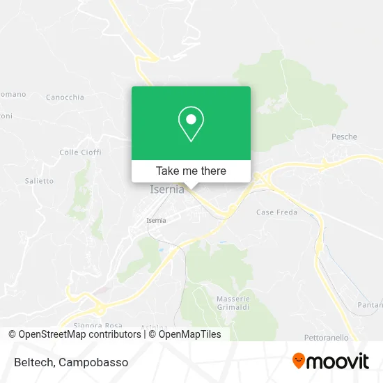 Beltech map