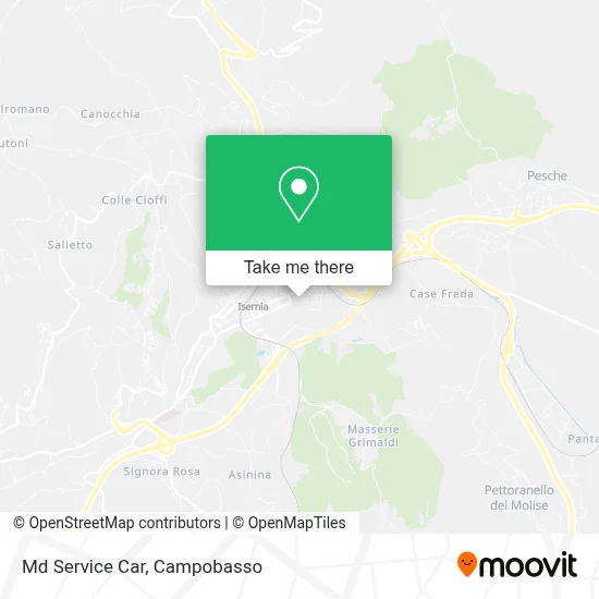 Md Service Car map