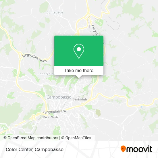 Color Center map