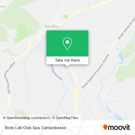 Body Lab Club Spa map