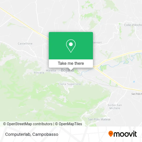 Computerlab map