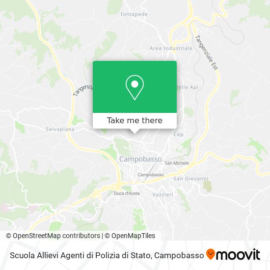 Scuola Allievi Agenti di Polizia di Stato map