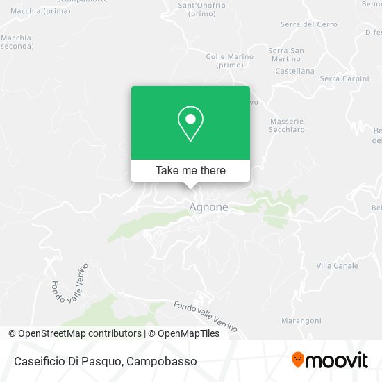 Caseificio Di Pasquo map