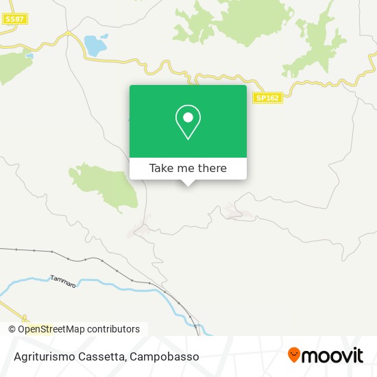 Agriturismo Cassetta map