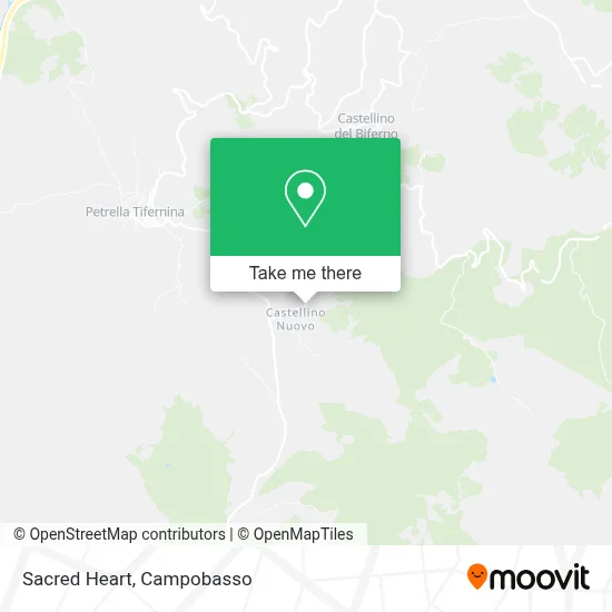 Sacred Heart map