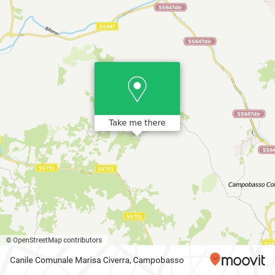 Canile Comunale Marisa Civerra map