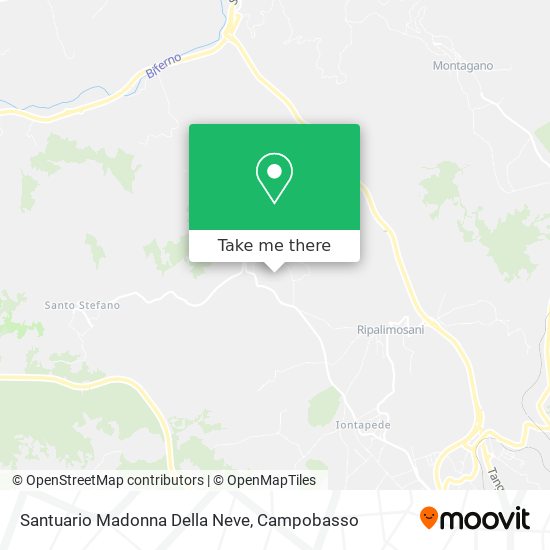 Santuario Madonna Della Neve map