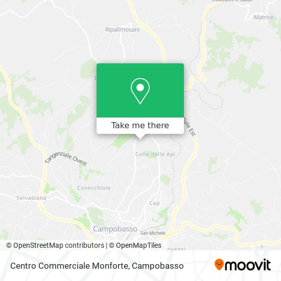 Centro Commerciale Monforte map