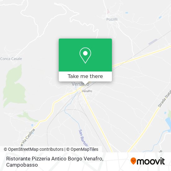 Ristorante Pizzeria Antico Borgo Venafro map