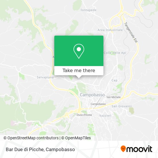 Bar Due di Picche map