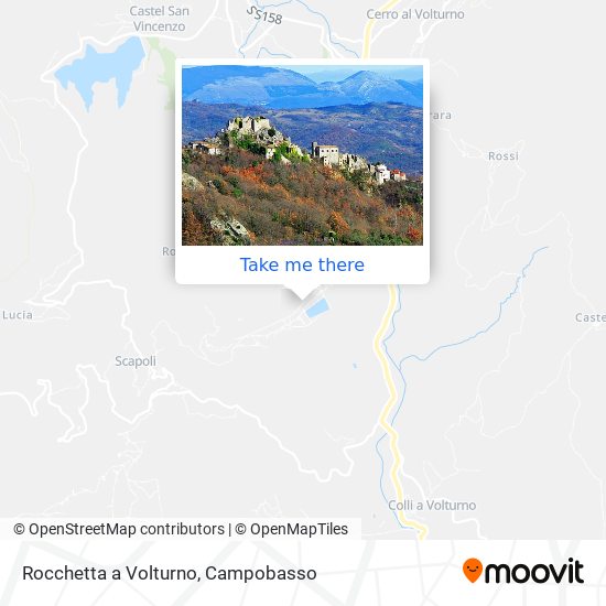 Rocchetta a Volturno map