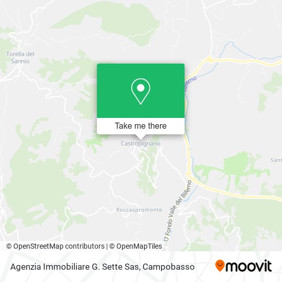 Agenzia Immobiliare G. Sette Sas map