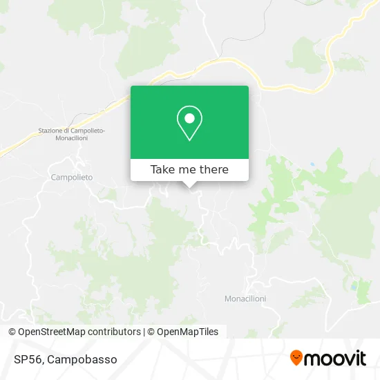 Provincial Road 56 map