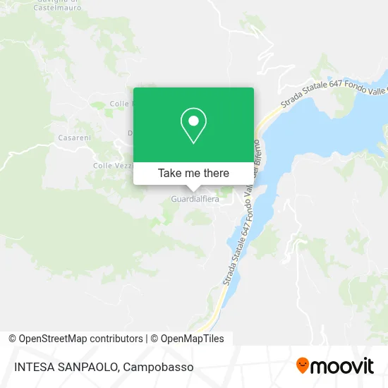 INTESA SANPAOLO map