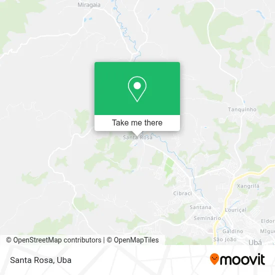 Santa Rosa map