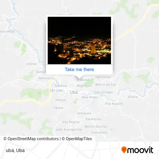 ubá map