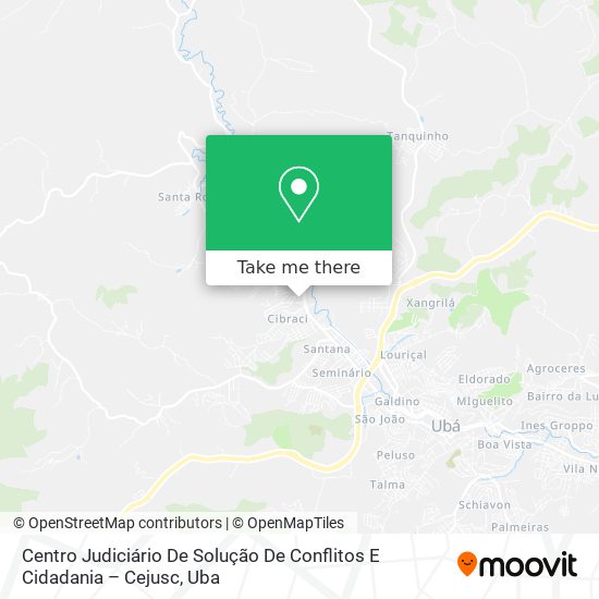 Centro Judiciário De Solução De Conflitos E Cidadania – Cejusc map