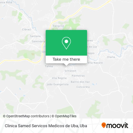 Mapa Clinica Samed Servicos Medicos de Uba