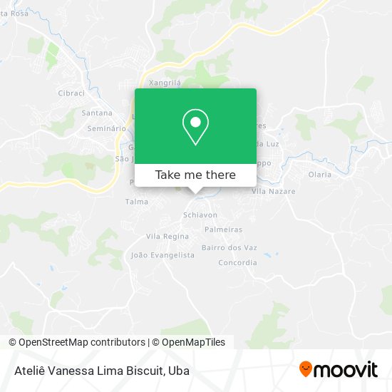 Ateliê Vanessa Lima Biscuit map