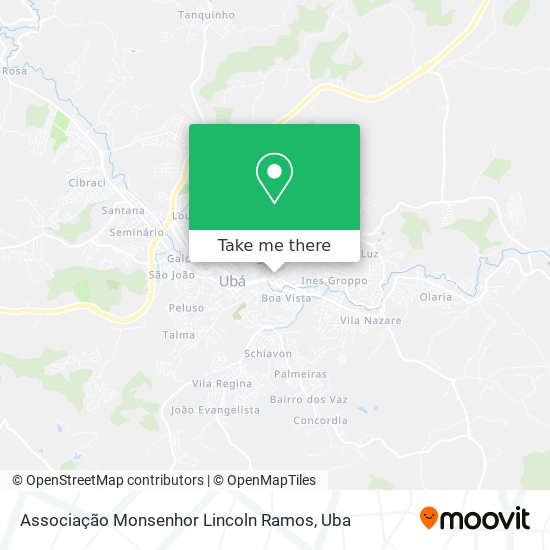 Associação Monsenhor Lincoln Ramos map