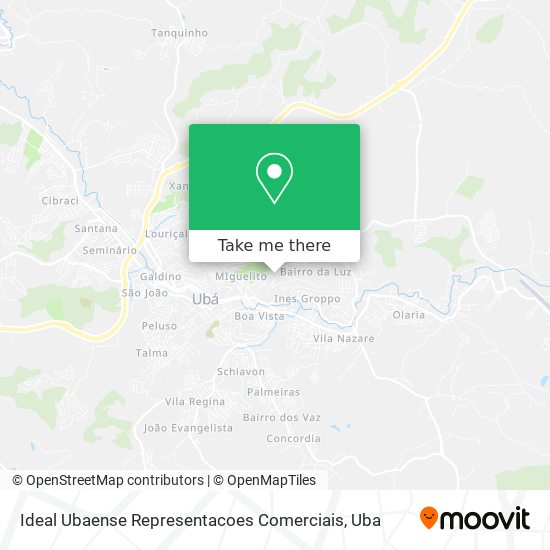 Ideal Ubaense Representacoes Comerciais map