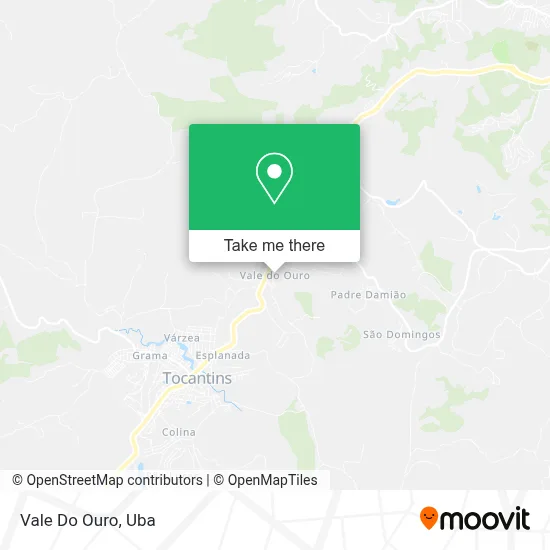 Vale Do Ouro map