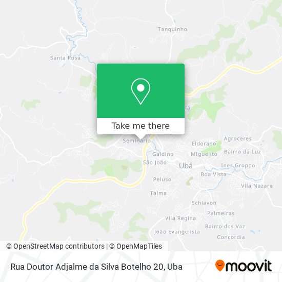 Rua Doutor Adjalme da Silva Botelho 20 map