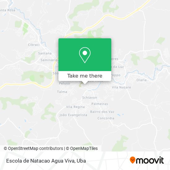 Escola de Natacao Agua Viva map