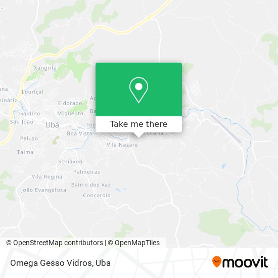 Mapa Omega Gesso Vidros