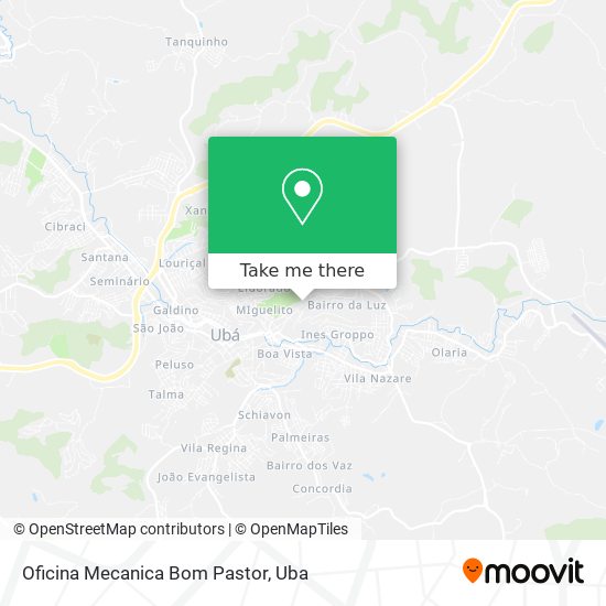 Oficina Mecanica Bom Pastor map