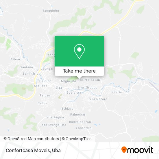 Confortcasa Moveis map