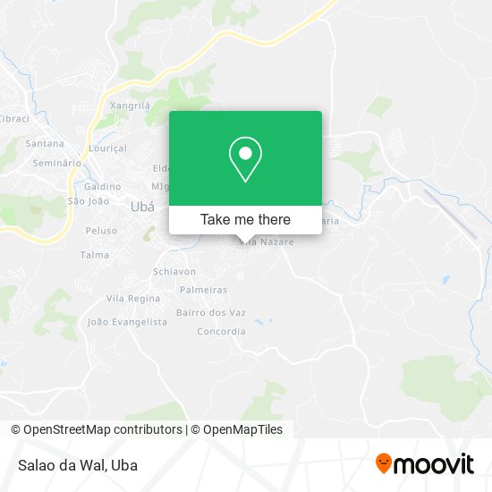 Salao da Wal map