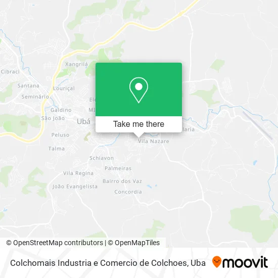 Colchomais Industria e Comercio de Colchoes map