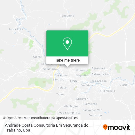 Andrade Costa Consultoria Em Seguranca do Trabalho map
