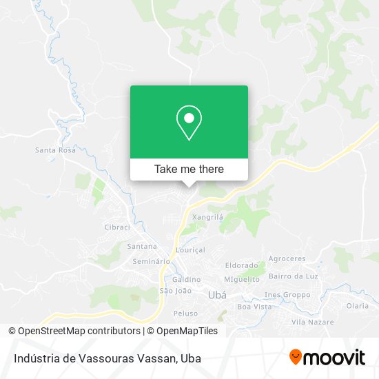 Indústria de Vassouras Vassan map