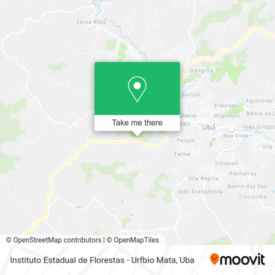 Instituto Estadual de Florestas - Urfbio Mata map