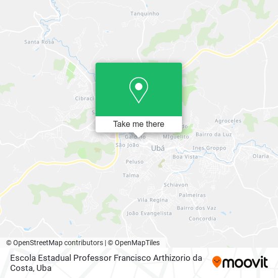 Escola Estadual Professor Francisco Arthizorio da Costa map
