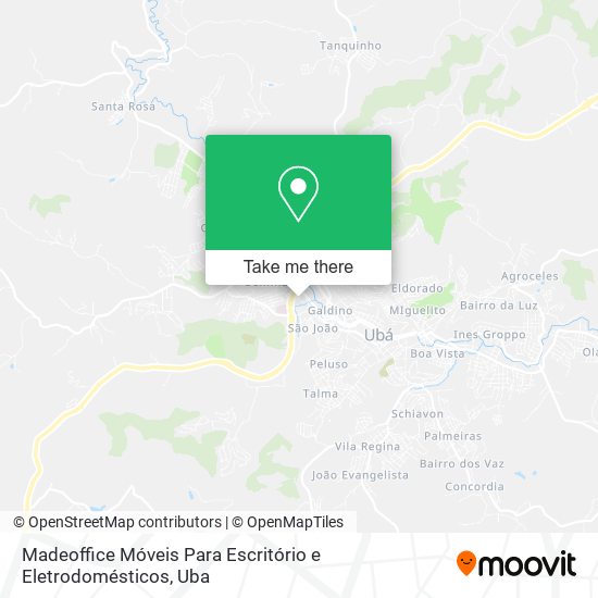 Mapa Madeoffice Móveis Para Escritório e Eletrodomésticos