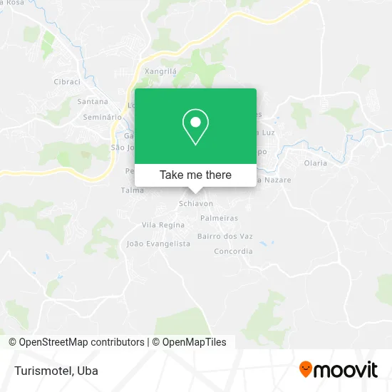 Turismotel map
