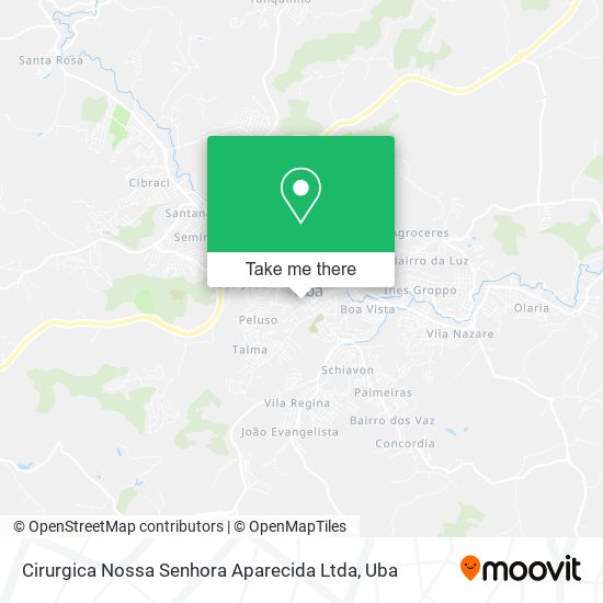 Mapa Cirurgica Nossa Senhora Aparecida Ltda